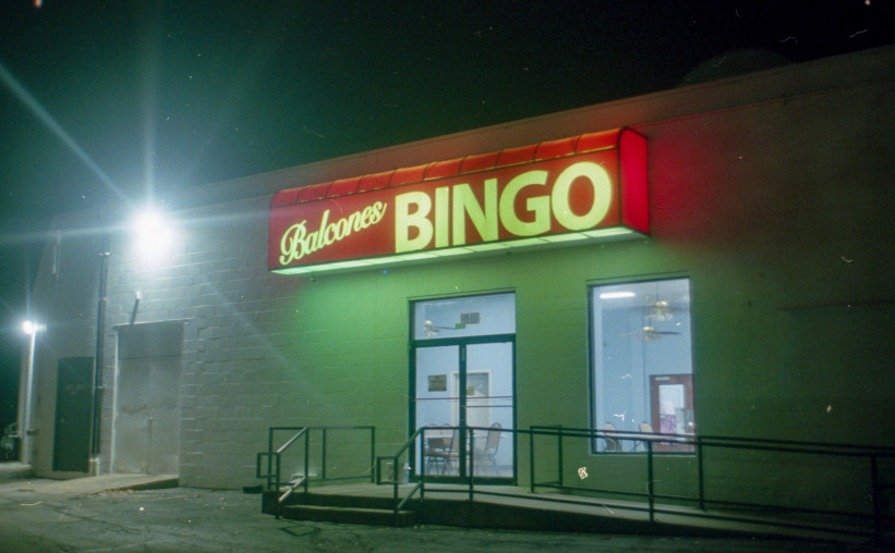 The girl on a motorcycle